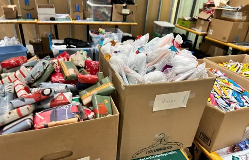 2025 Packing & Shipping Care Packages event